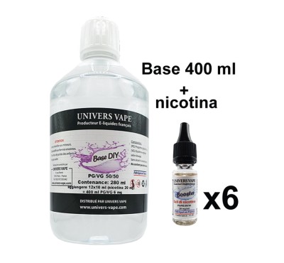 Base and Nicotine 50/50 100 ml