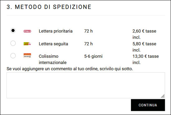 modi-spedizione