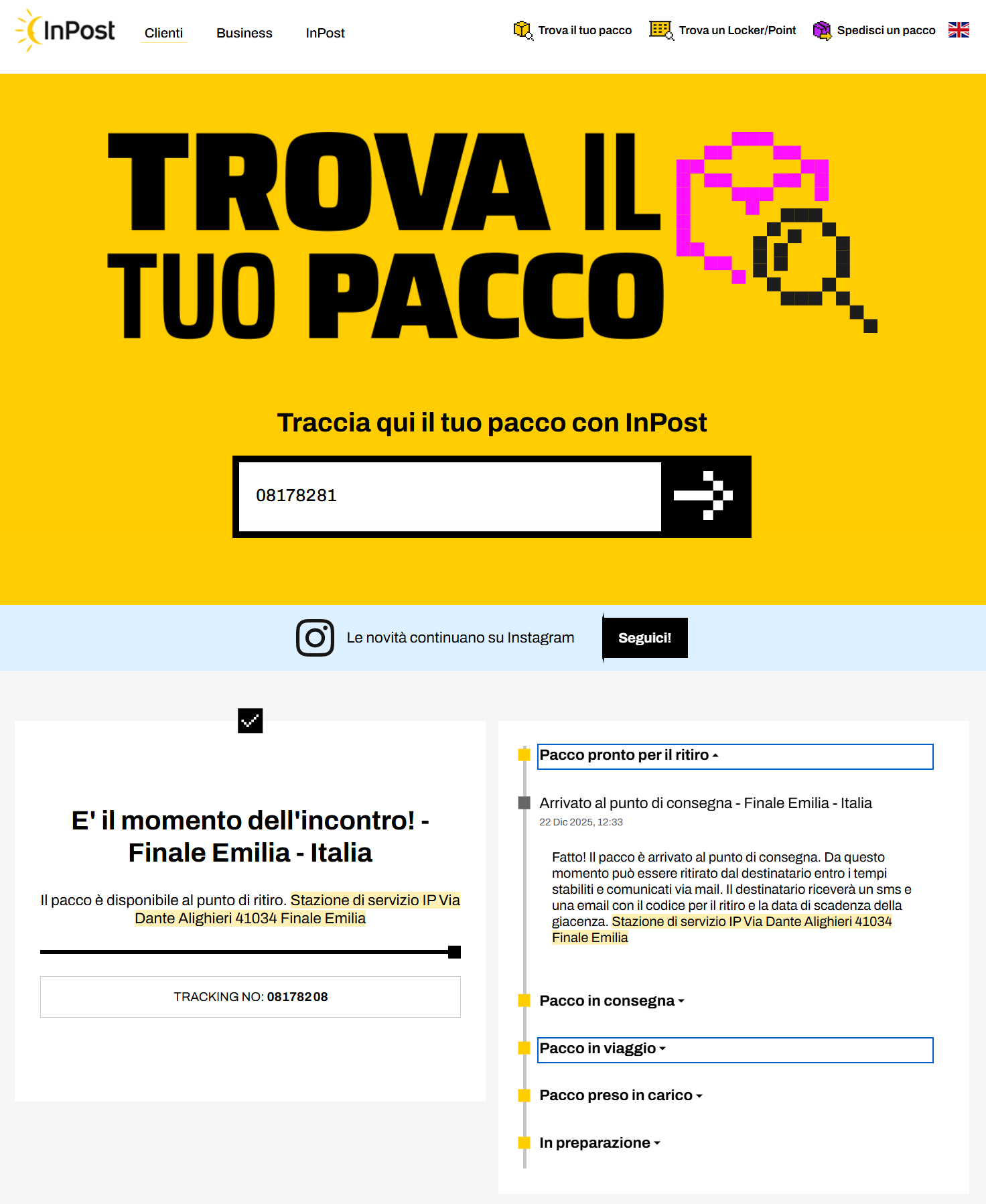 seguito Inpost
